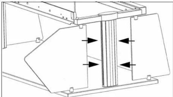 Vollrath LP55278 - For Single Sided Breath Guards - 1