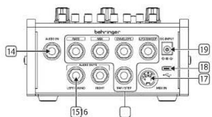 BEHRINGER BM15M MURF BOX - BM-15M MURF BOX Controls - 2