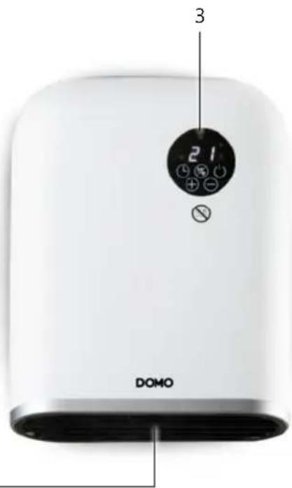 DOMO DO7357F - ČÁSTI - 2