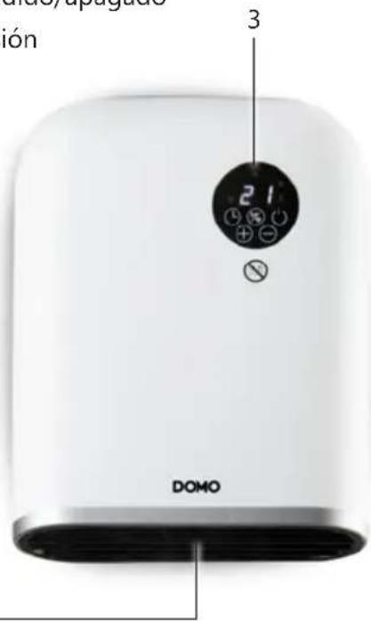 DOMO DO7357F - PIEZAS - 2