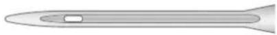 Husqvarna-Viking Designer Topaz 65 - Aiguille pour tissu extensible - 1