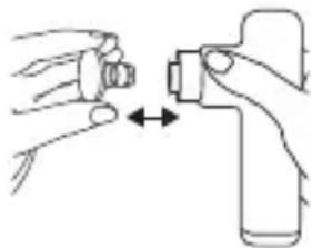 BEURER MG 1 R Sensitive+ - Selecting/changing the attachment - 1