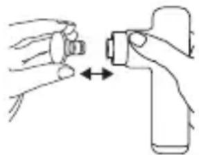 BEURER MG 1 R Sensitive+ - Vaihtopään valitseminen / vaihtaminen - 1