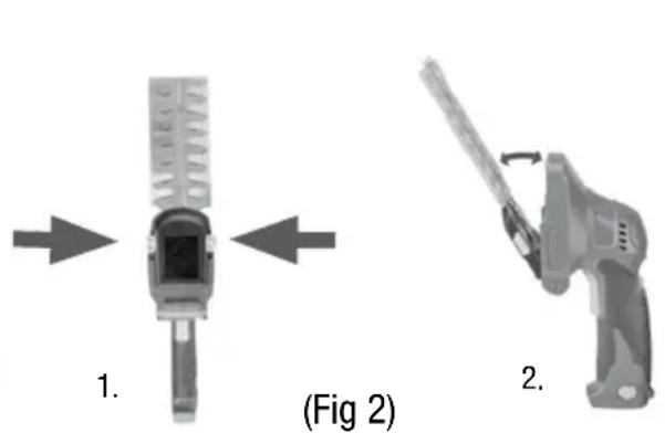 Genesis GLGT08B - Pour fixer la lame (FIG 3) - 1