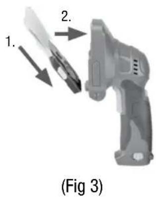 Genesis GLGT08B - To Attach Blade (Fig 3) - 2