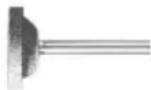 Genesis GLRT04V50 - Le silicium carbure meuler les pierres, les roues &amp; indique (le bleu): - 1