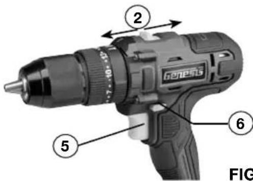Genesis GLHD20B - TRIGGER SWITCH ACTION (FIG 4) - 1