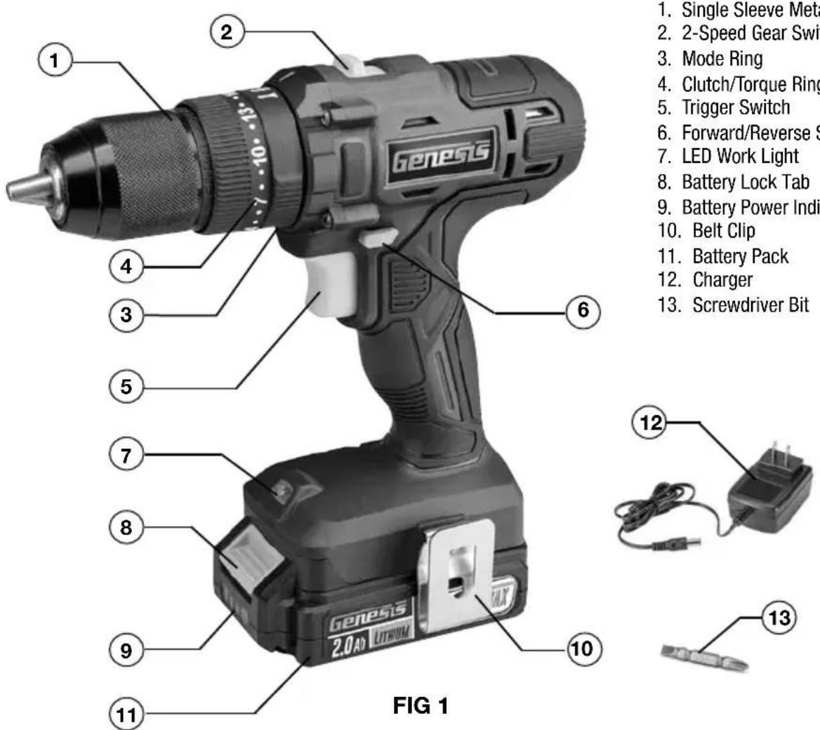 Genesis GLHD20B - PRODUCT OVERVIEW - 1