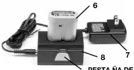 Genesis GLSS08B - CARGA DE LA BATERÍA (FIG 3) - 1