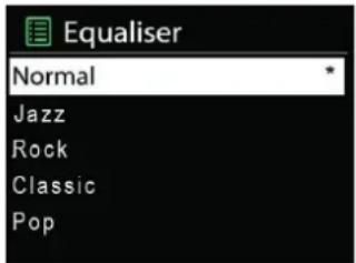 Soundmaster IR7000 - EQUALISER - 1