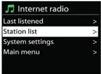 Soundmaster IR7000 - - Last listened – Ultimamente sentito - 1