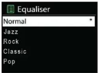 Soundmaster IR7000 - EQUALISER - 1