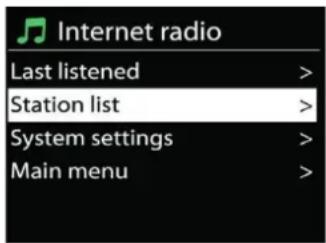 Soundmaster IR7000 - - Last listened - 1