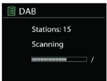 Soundmaster IR7000 - - Ricerca delle stazioni - 1