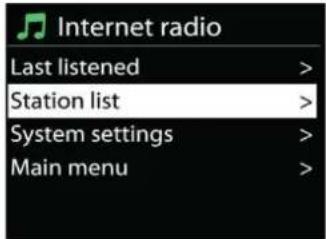 Soundmaster IR7000 - - Last listened – Zuletzt gehört - 1