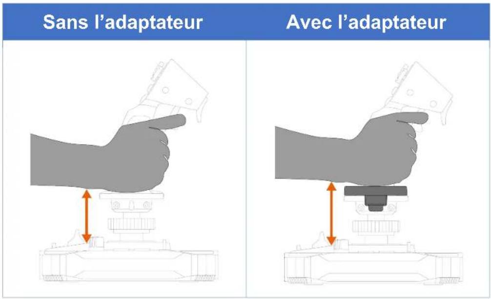 THRUSTMASTER SolR 2 HOSAS - Adaptateur de hauteur - 1
