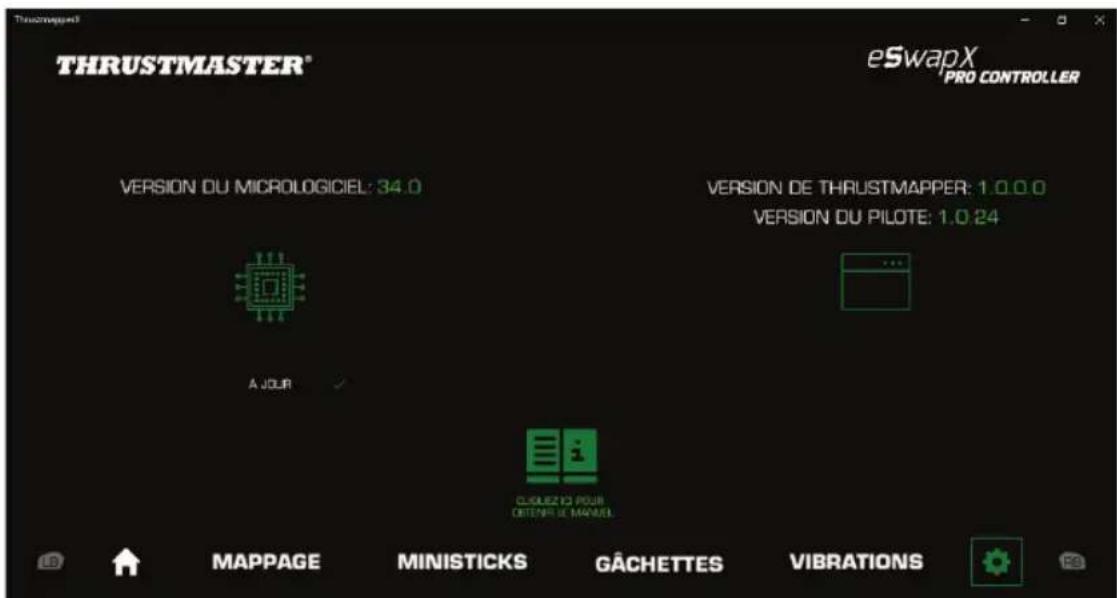 THRUSTMASTER eSwap XR Pro Controller - Verification des versions et mise à jour - 1