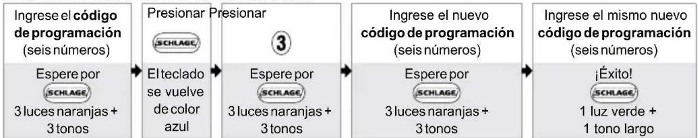 Schlage BE365 - GUÍA DE PROGRAMACIÓN - 3