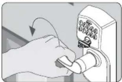 Schlage BE365 - Anulación con llave - 3