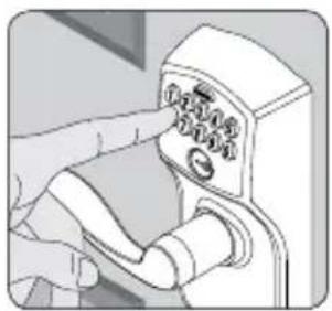 Schlage BE365 - To Temporarily Unlock - 1