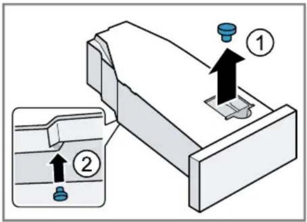 SIEMENS WQ46H2DPFG - Préparer le réservoir d'eau de condensation - 1