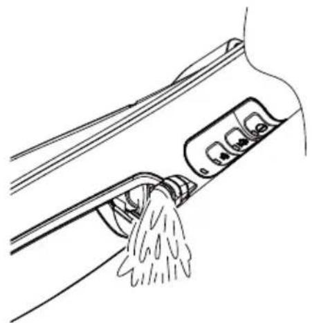 KENMORE SM2060 - EMPTYING THE WATER TANK - 1