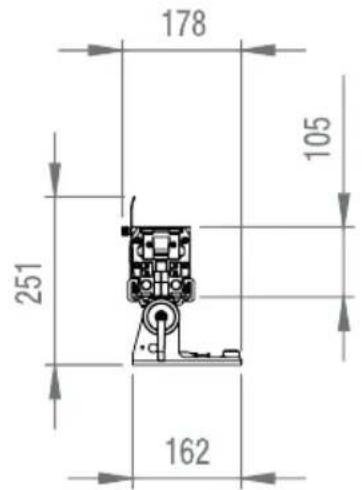 Cameo PIXBAR SMD SHORT IP G2 - DIMENSIONS (mm) - 3