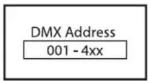 Cameo PIXBAR SMD SHORT IP G2 - AJUSTE DE LA DIRECCION INICIAL DMX (DMX Address) - 2