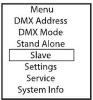 Cameo PIXBAR SMD SHORT IP G2 - MODO ESCLAVO - 1