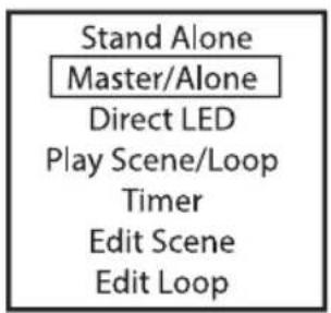 Cameo PIXBAR SMD SHORT IP G2 - MODO AUTONOMO. MENU MASTER/ALONE - 2