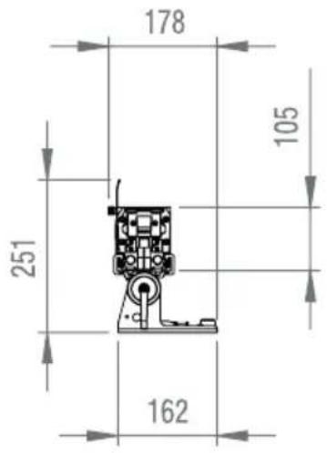 Cameo PIXBAR SMD SHORT IP G2 - DIMENSIONI (mm) - 3