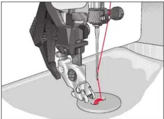 PFAFF Select 4.2 - Insertion de la fermeture à glissière - 1