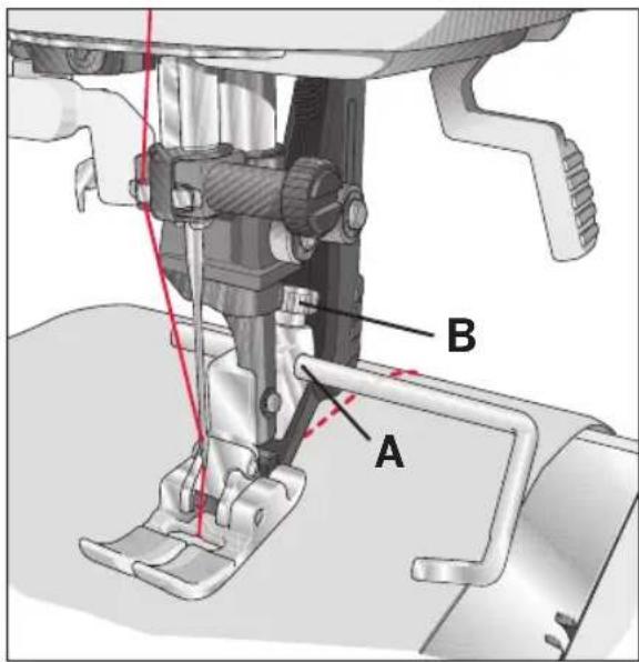 PFAFF Select 4.2 - Tension du fil supérieur - 1