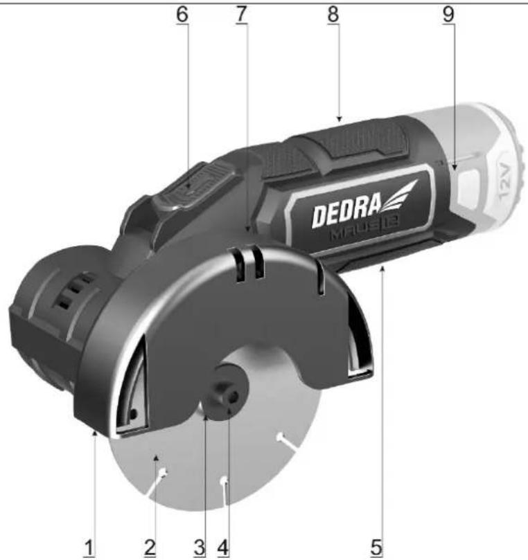 DEDRA DED7339 - Zdjęcia i rysunki - 1