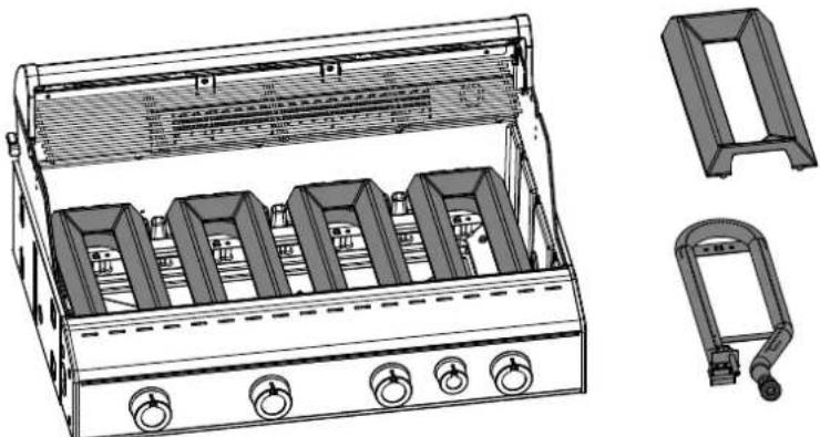 Outdoorchef Heat X345 - TWIN BURNERS - 1