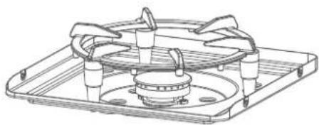 Outdoorchef Heat X345 - Capots de protection pour la plaque de cuisson en fonte - 3