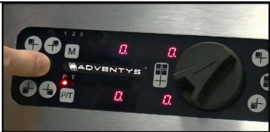 Adventys MO2NL - Start-up and adjustment of several zones simultaneously: - 1