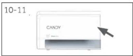 CANDY BRS 7N2BXS - Empty the water tank - 2