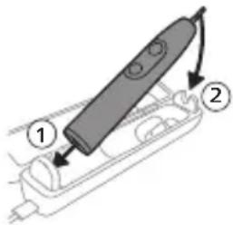 PHILIPS Sonicare 7100 HX7421 - Opladning med rejseetuiet - 1