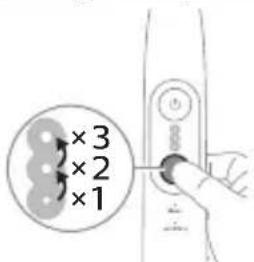 PHILIPS Sonicare 7100 HX7421 - Ρυθμίσεις έντασης - 2