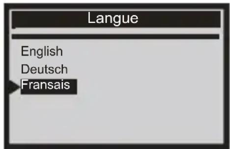 ANCEL VD500 - Langue - 4
