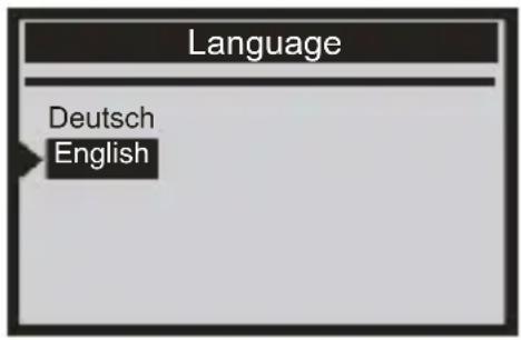 ANCEL VD500 - Langue - 2