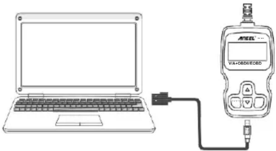 ANCEL VD500 - Effacer les codes - 1