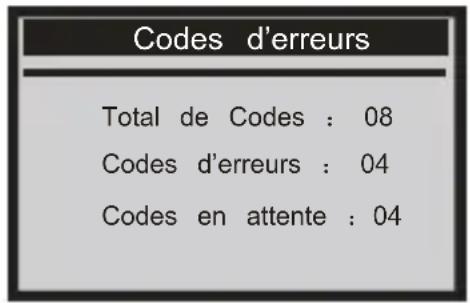 ANCEL VD500 - Lire les codes d'erreur - 2