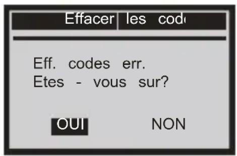 ANCEL VD500 - Effacer les codes - 2