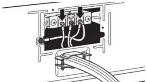 MAYTAG MED7205RF - Raccordement du cable d'alimentation à 4 fils - 13