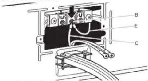 MAYTAG MED7205RF - Connecter le conducteur neutre et le conducteur neutre - 1