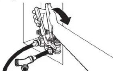 MAYTAG MED7205RF - Connect Inlet Hoses (on some models) - 3