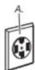 MAYTAG MED7205RF - Raccordement du cable d'alimentation à 4 fils - 1