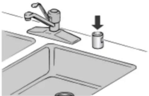 KITCHENAID KDTS324SBE - Brise-siphon de comptoir - 1